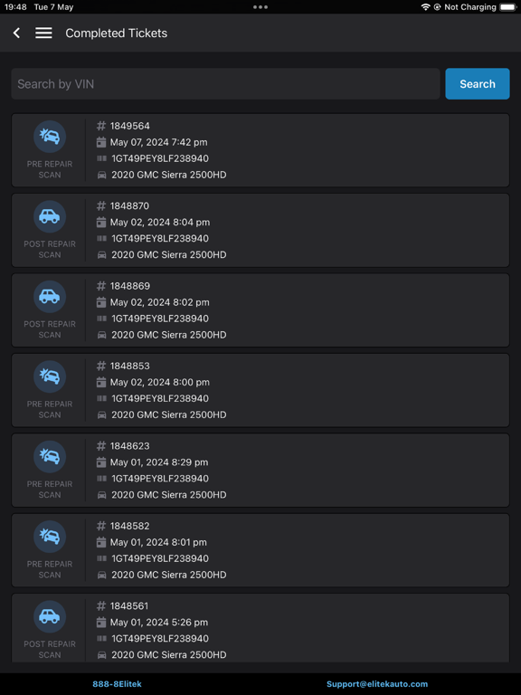 Elitek iPad screenshot 4 - Utilities app