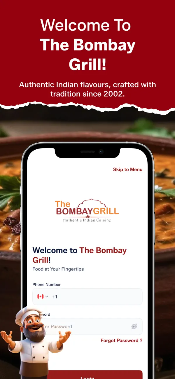 Screenshot #1 pour The Bombay Grill