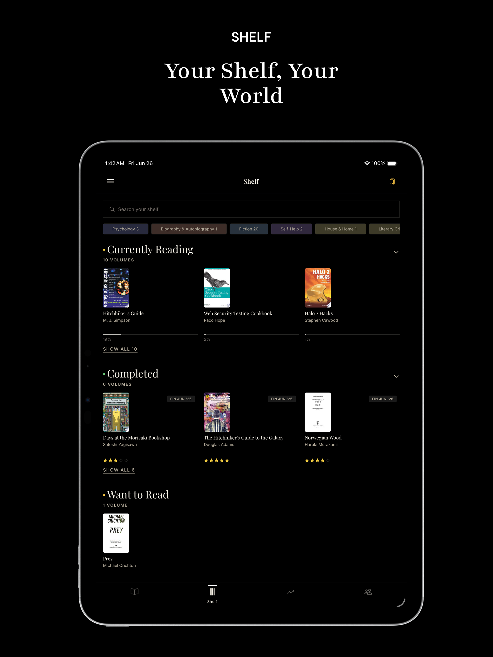 Literari: Reading Tracker screenshot 12