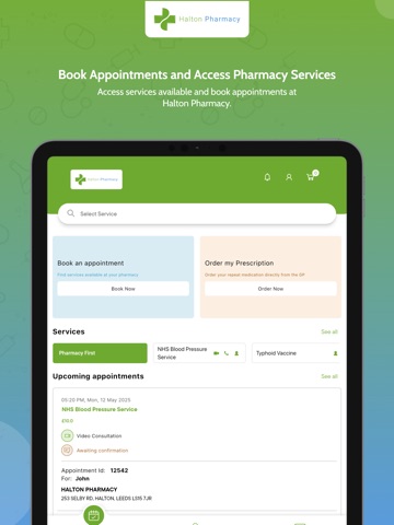 Halton Pharmacy iPad screenshot 3