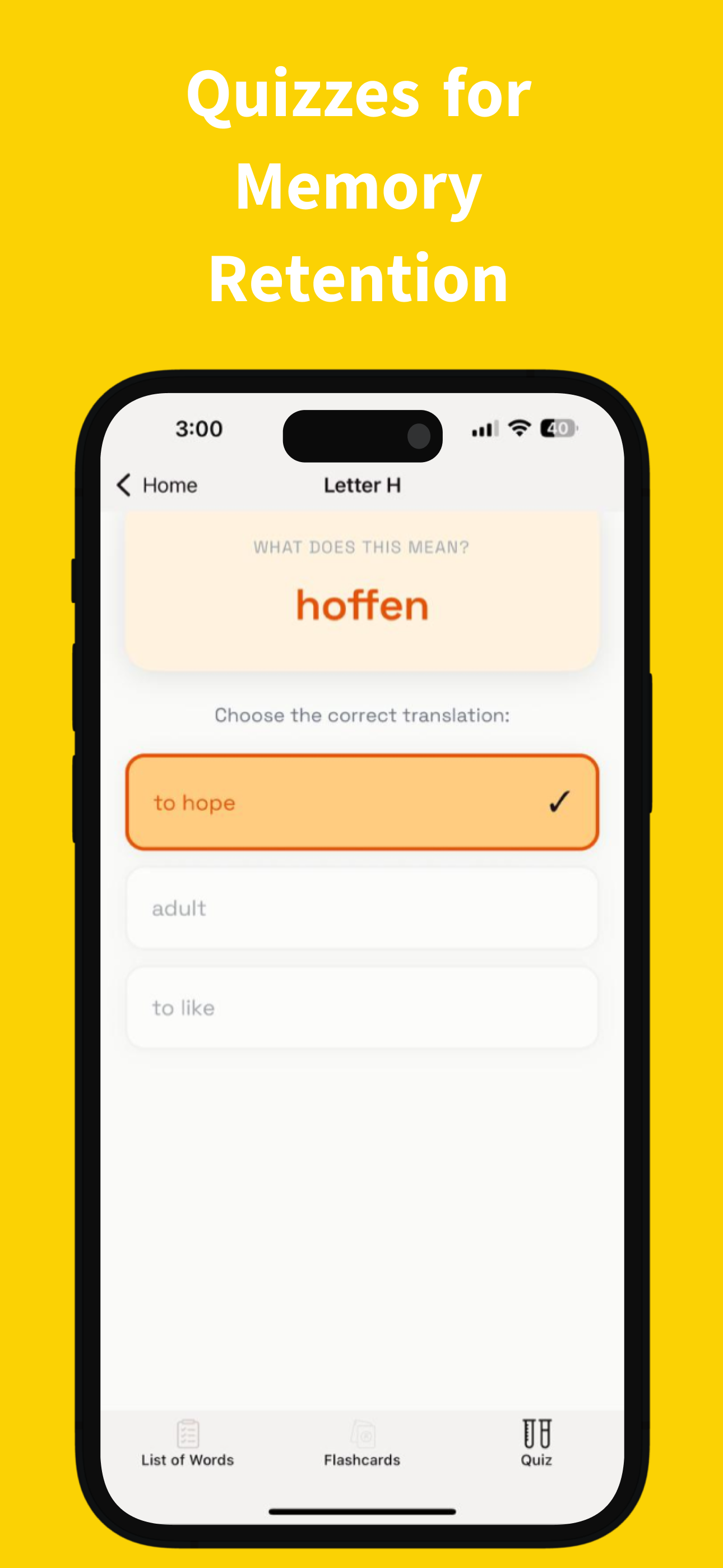 Learn German Vocab A1 A2 B1