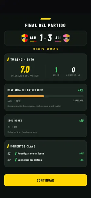 Footballer - Life Simulator iPhone screenshot 5