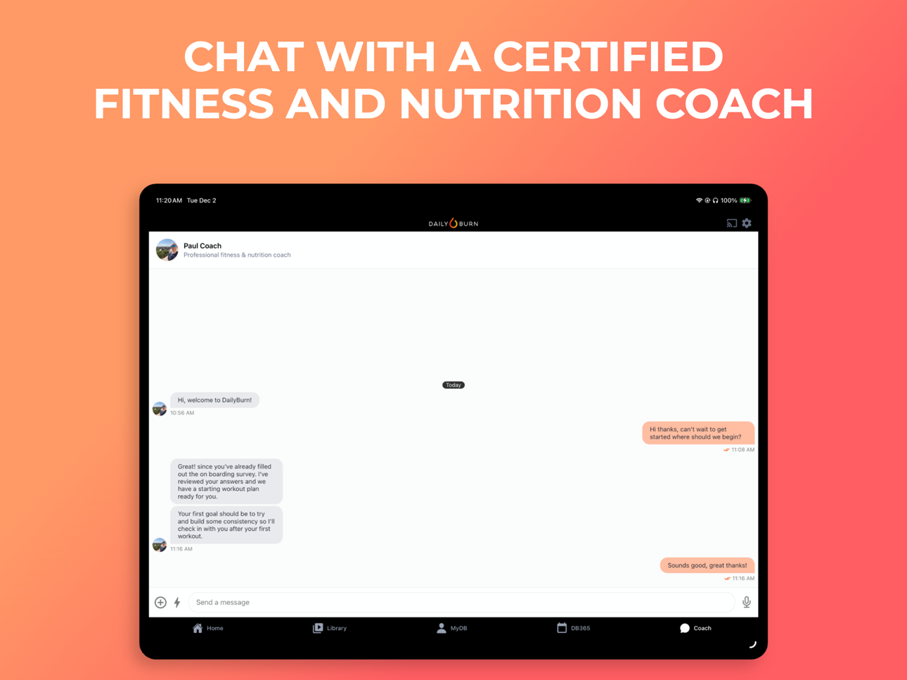 Daily Burn: At Home Workouts screenshot 4