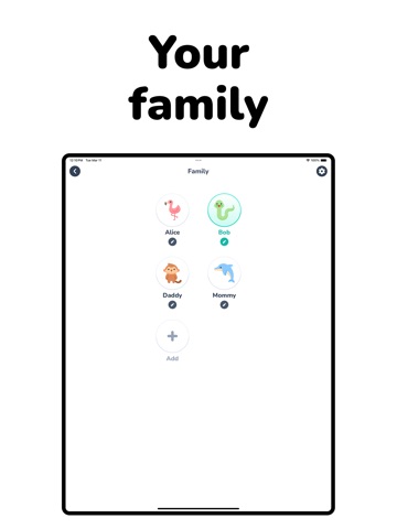 Lil Planner: Visual Schedule iPad screenshot