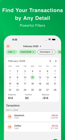 Spending Money Tracker - Keepr Screenshot 4 of 6
