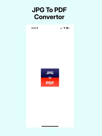 JPG To PDF App iPad screenshot