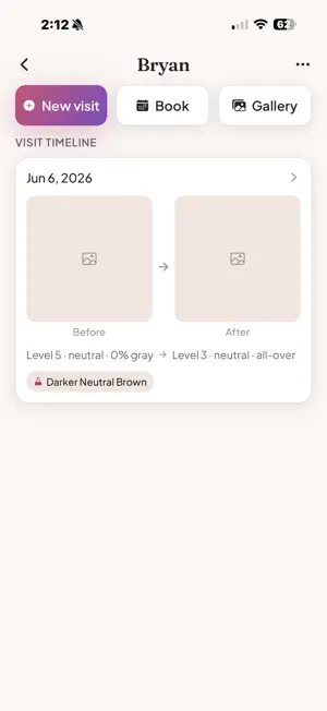 Haircolor AI: Formula Book screenshot 3