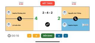 VNVAR Pickleball Scoreboard screenshot