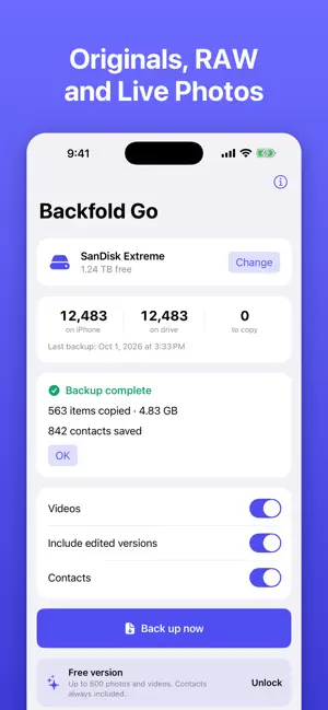 Backfold Go screenshot 4