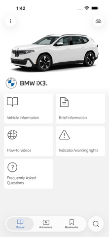 BMW Driver's Guide iPhone screenshot
