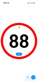 Speedlimit 88 GPS Speedometer screenshot