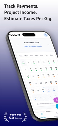 Bookd Finances- 1099 Workers Screenshot 1 of 6