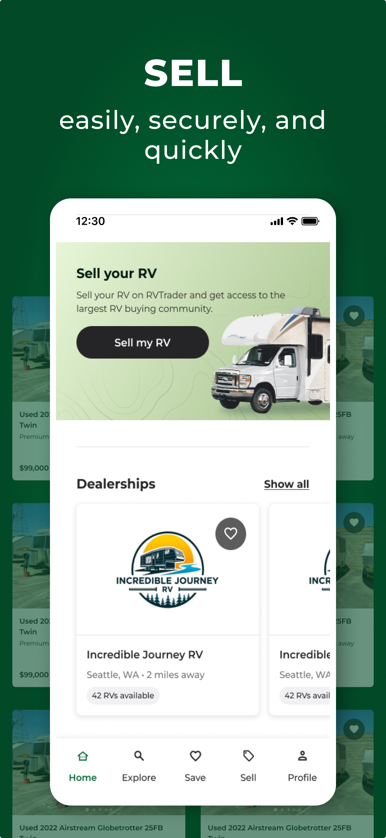 RV Trader: Shop RVs