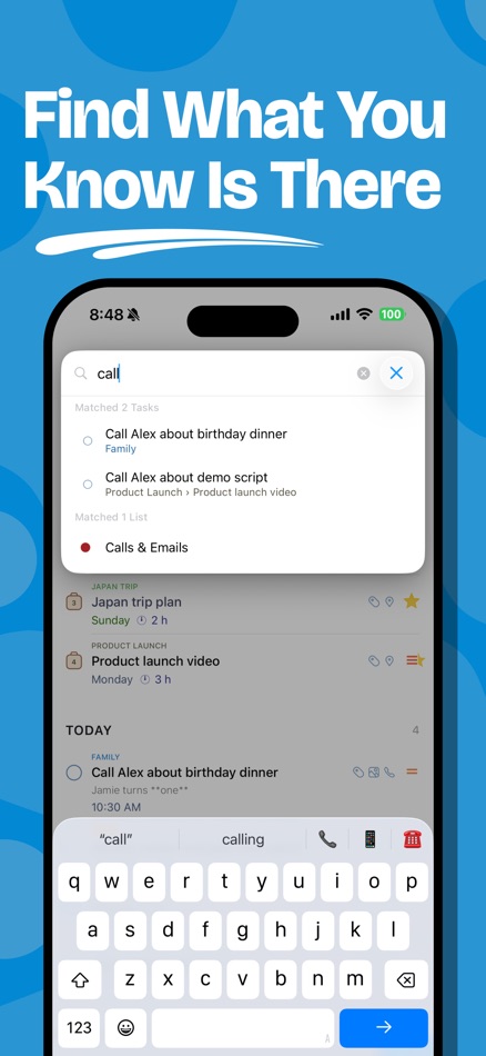 #3. 2Do: To Do List & Task Manager (iOS) โดย: Beehive Innovations Services