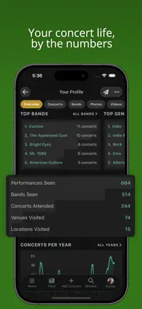 Concert Archives screenshot 2