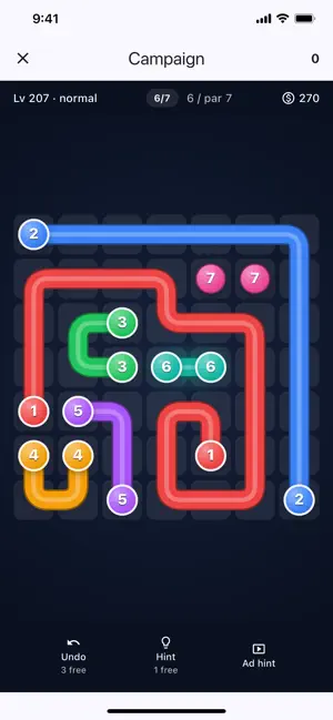 Dot Connect - Color Paths screenshot 1