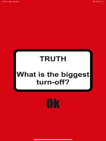 Dare - a truth or dare game iPad screenshot