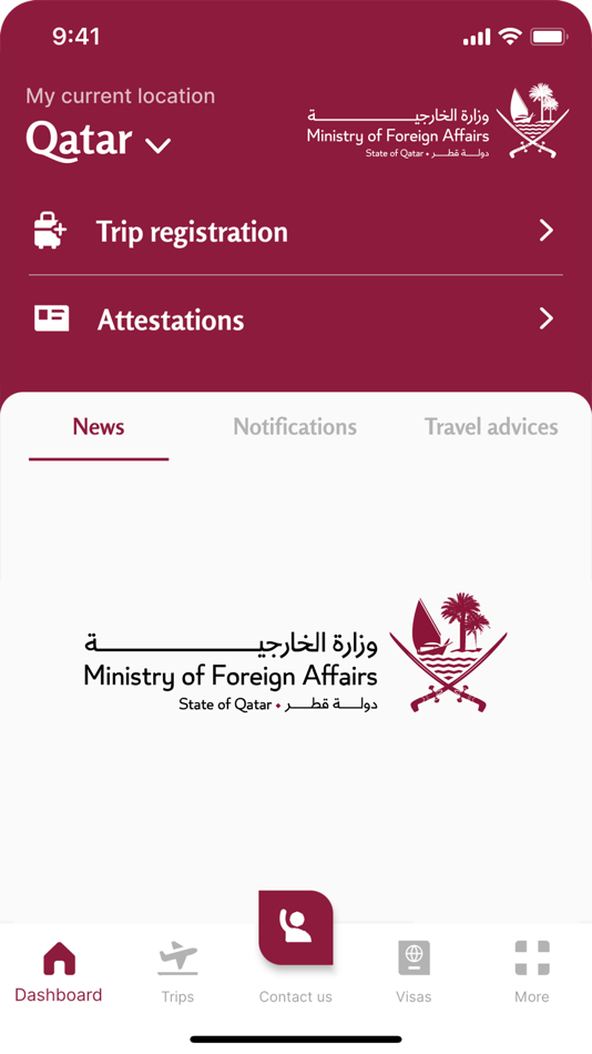 #2. MOFA Qatar (iOS) 由: MOFA Qatar