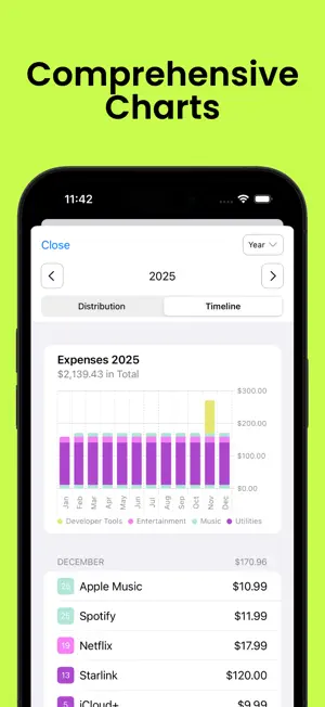 Subscription Manager - SubKit screenshot 2