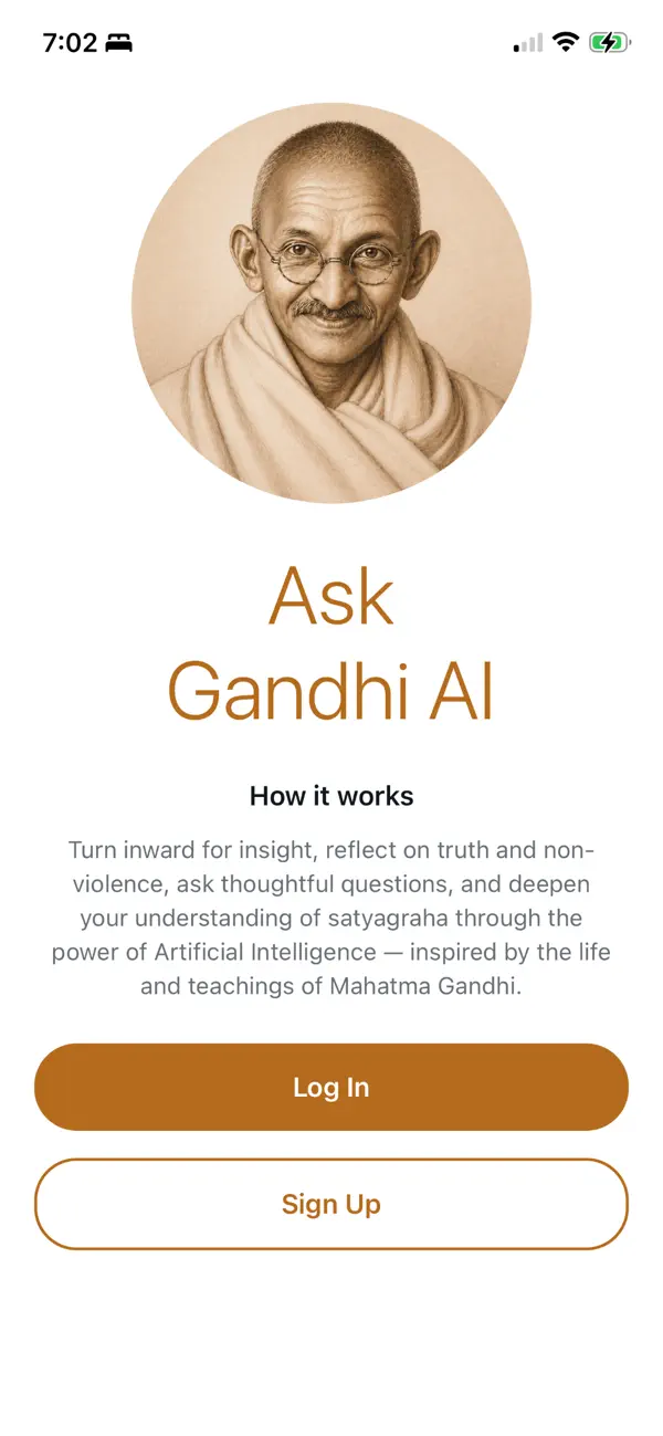 Screenshot #2 pour AskGandhi-AI