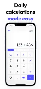 X123 Calculator with memory screenshot #1 for iPhone