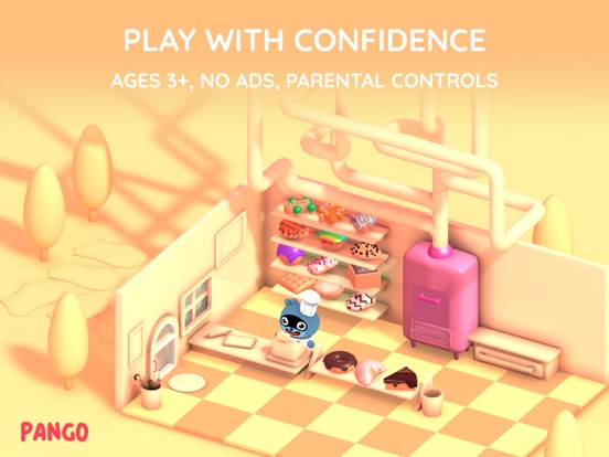 Pango Bakery: Obstacle Course iPad screenshot 5 - Education app