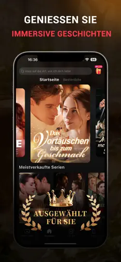 Screenshot von MoboReels: Short Drama Series auf dem iPhone 3