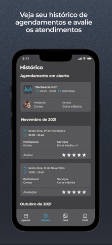 Barbearia Kefi screenshot