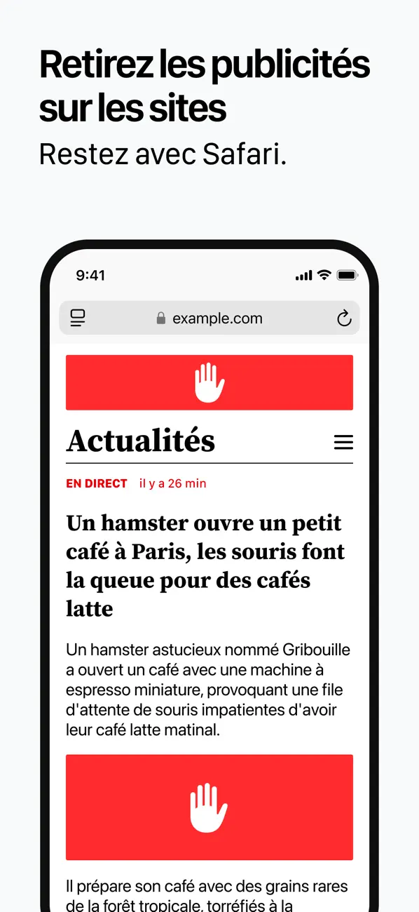 Screenshot #2 pour AdBlocker par 1Blocker