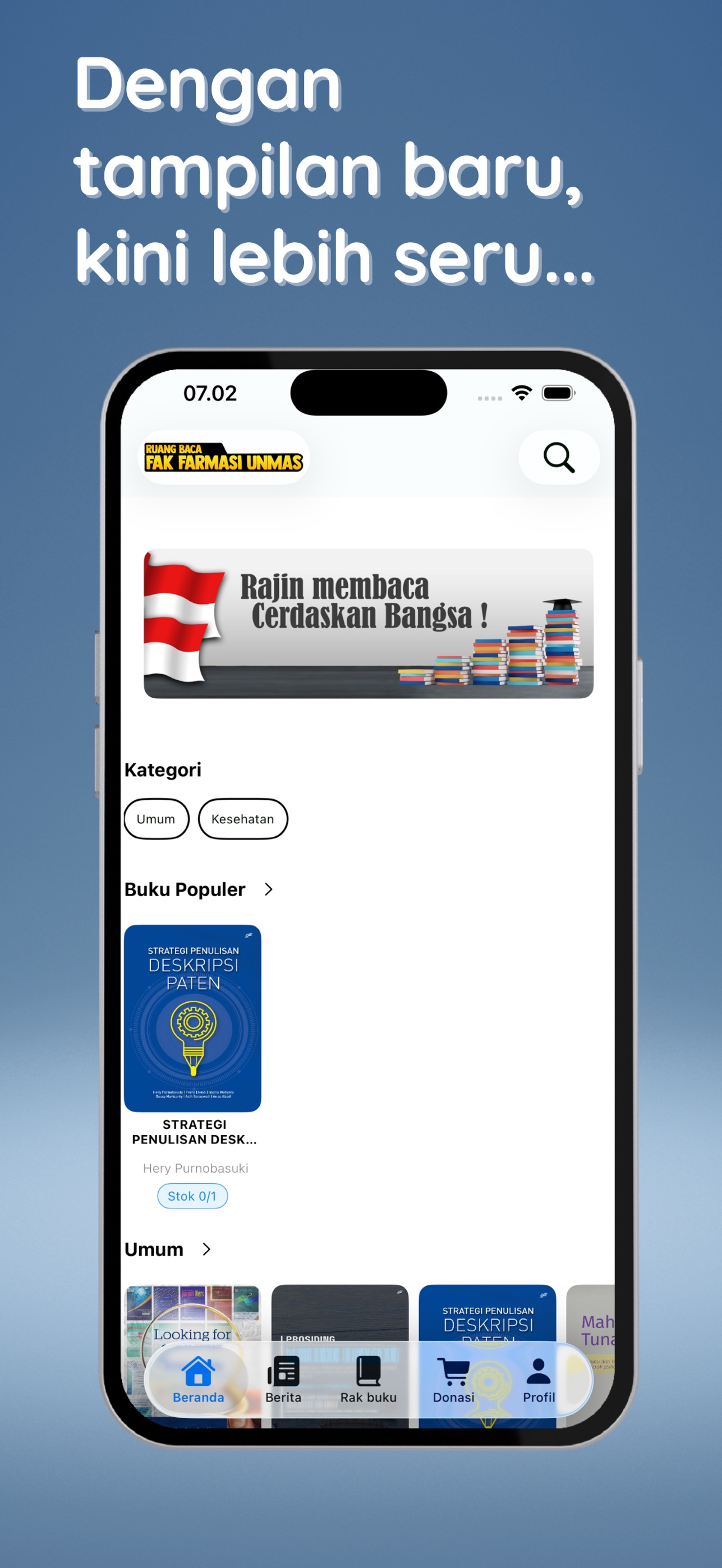 Screenshot 1 of Ruang Baca Fak Farmasi UNMAS