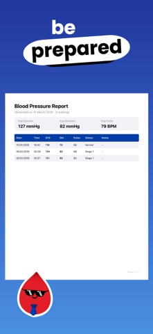 BP Tracker - Blood Pressure Screenshot 8 of 8