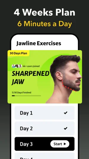 Jawline Exercises, MewingCoach screenshot 6