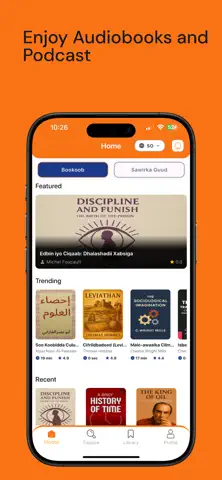 Bookoob App Store screenshot 1