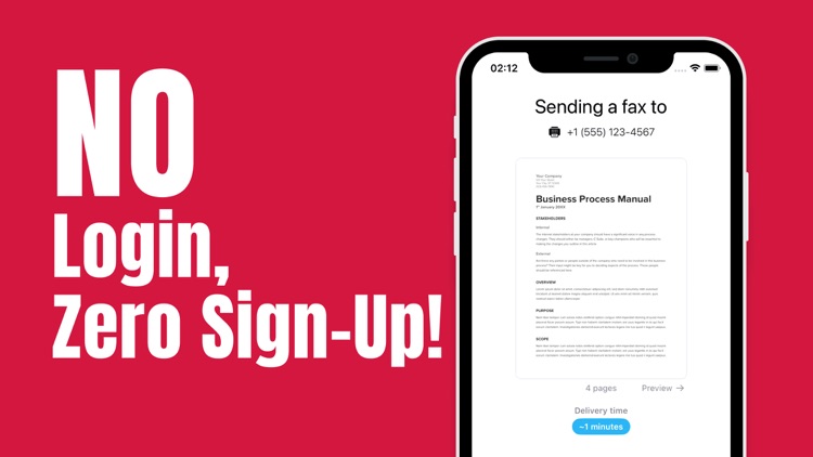 FAX from iPhone: faxing app