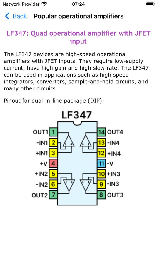 #3. Operational Amplifiers Guide (iOS) 由: ALG Software Lab