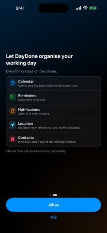DayDone: Day Planner Screenshot 2 of 8