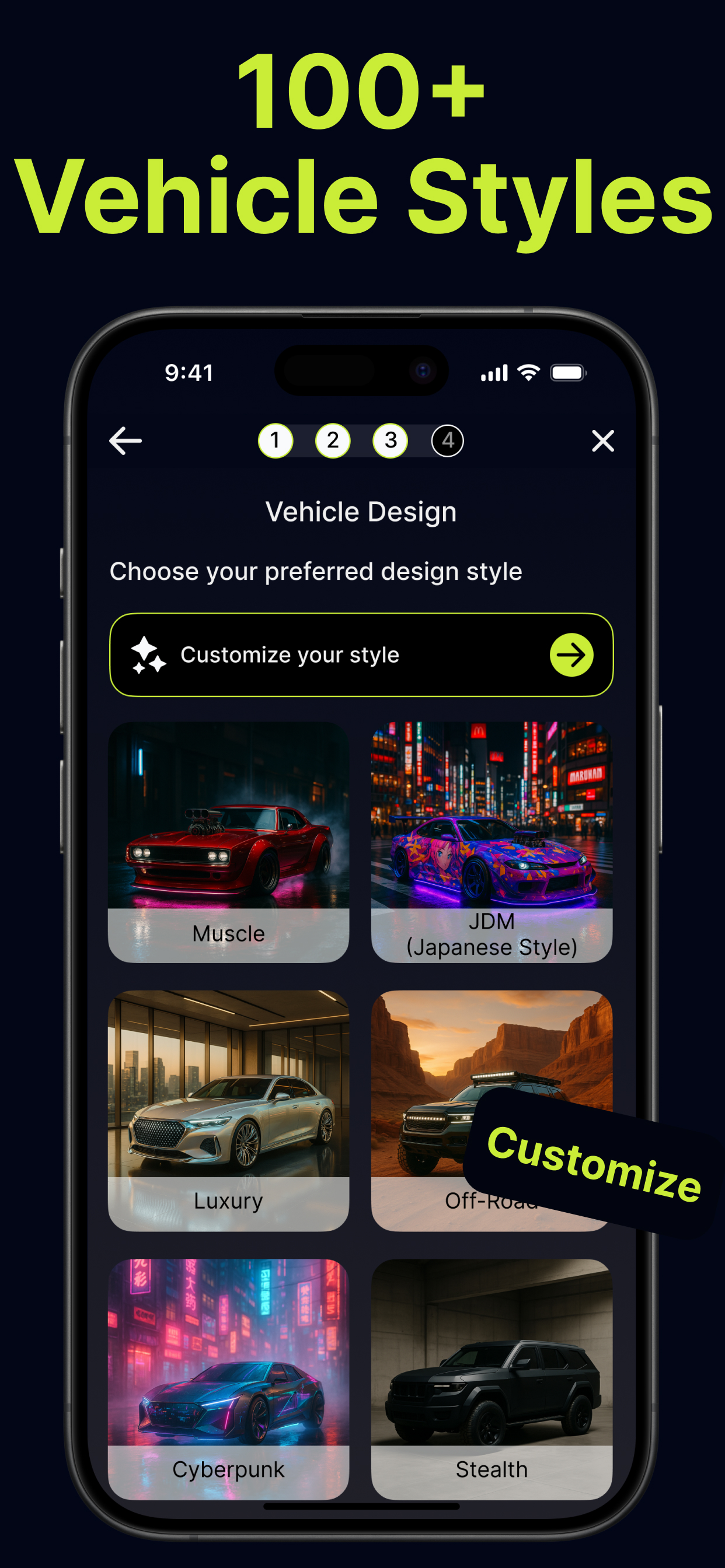 AI Car Designer Modify & Tune