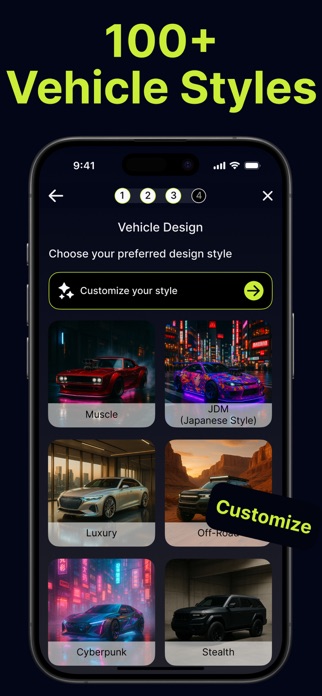 AI Car Designer Modify & Tune Screenshot 6 of 10