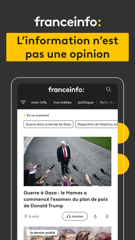 franceinfo: l’info en continu screenshot 1 of 8