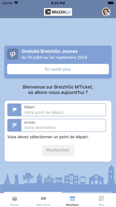 Screenshot #2 pour BreizhGo m-ticket