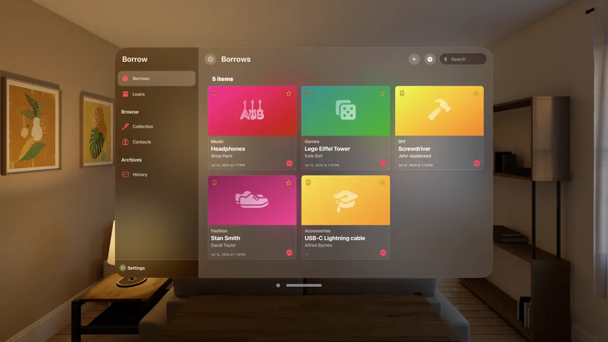 Borrow : Loan Reminder screenshot 1