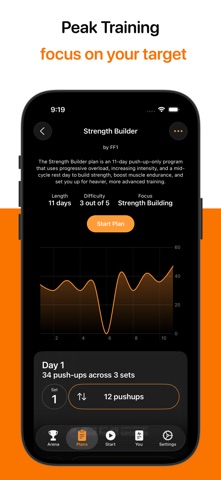 Pushups: Plans, Tracking Screenshot 6 of 10