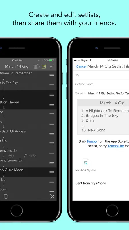 Tempo - Metronome with Setlist screenshot 4 of 5