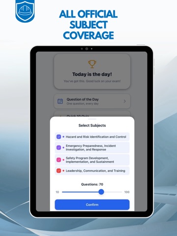 BCSP CHST Exam Prep 2026 iPad screenshot