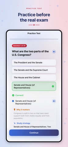 Future Citizen: Civics Test Screenshot 10 of 10
