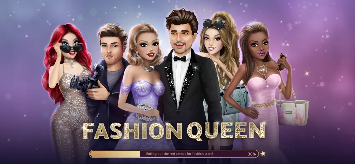 Fashion Queen: Dress Up & Glow screenshot 1