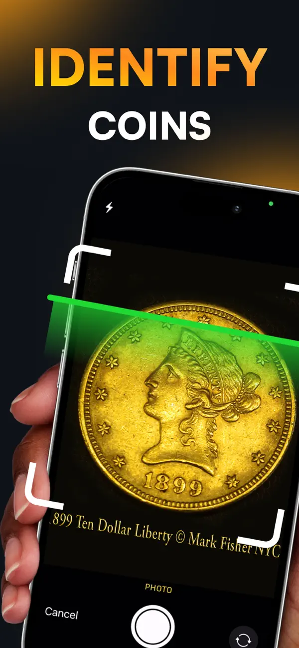 #1. Coin Identifier, Value Scanner (iOS) Ved: Vladyslav Knysh