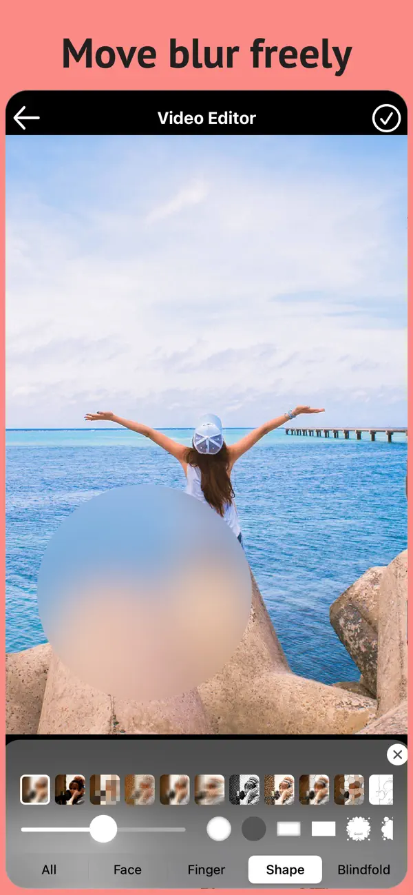 #3. Blur Video & Mosaic (iOS) Által: Yu Abe