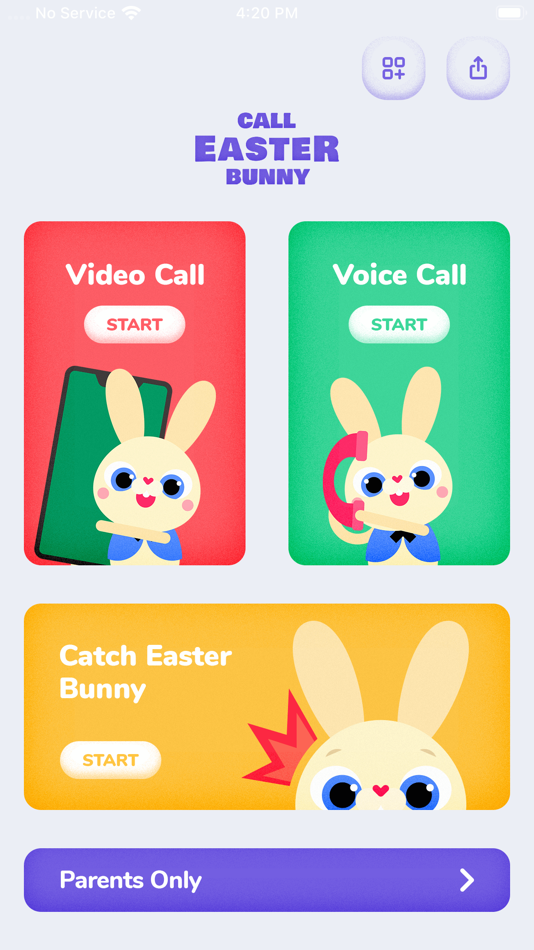 #1. Call Easter Bunny (iOS) Podle: Dualverse, Inc.