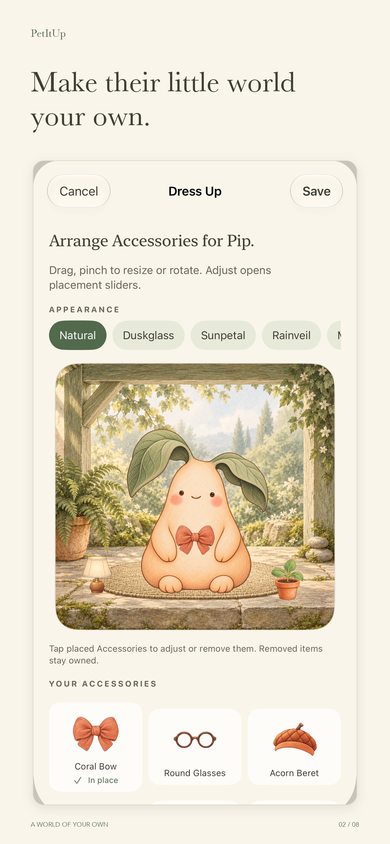 Screenshot 2 of PetItUp - Little Companions